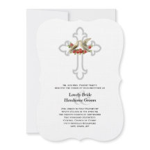 Lovebirds Rote Rosen Christliche Hochzeit