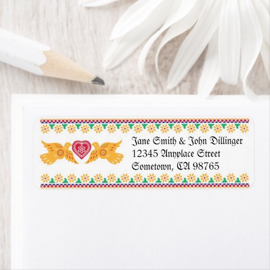 Lovebirds Rücksendeadresse (Insitu)