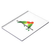 Lovebirds SpiralNotebook Notizblock (Linke Seite)