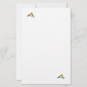 Lovebirds Stationery Briefpapier (Vorderseite)