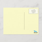 Lovebirds Thankyou Note Postkarten (Rückseite)