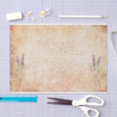 Lovebirds u. Blumen Seidenpapier (Handwerk)