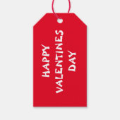 Lovebirds Valentine's Day Gift Tags Geschenkanhänger (Vorderseite)