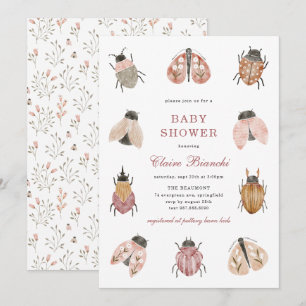 Lovebug-Baby-Party-Einladung Einladung