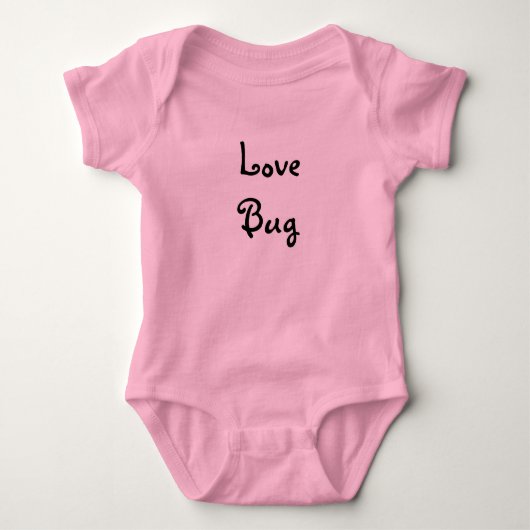 LoveBug Baby Strampler (Vorderseite)