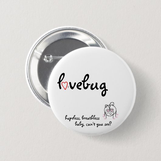 lovebug button (Vorne & Hinten)