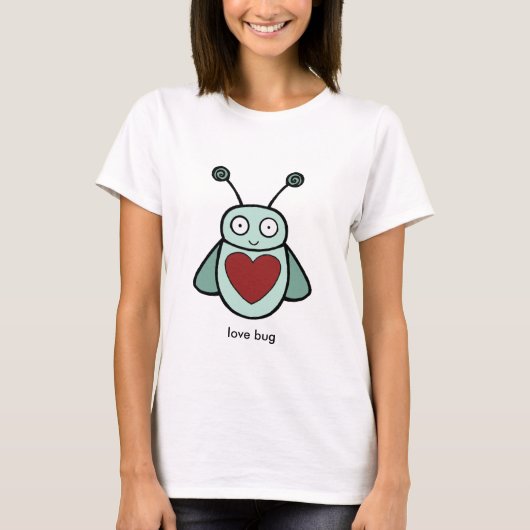 LoveBug, Liebewanzent-shirt T-Shirt (Vorderseite)