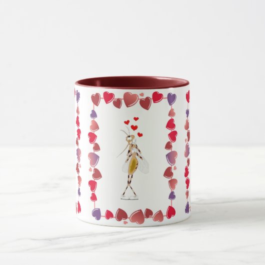 Lovebug-Tasse Tasse (Zentrum)
