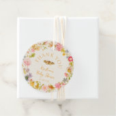 Lovebug Vintage Wildblume Kinderdusche Geschenkanhänger (Beispiel)