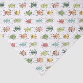 Lovebugs Muster für Wasserfarbenkäfer Seidenpapier (Ausschnitt)