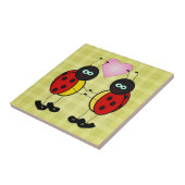 Lovebugs Picnic Fliese (Seite)