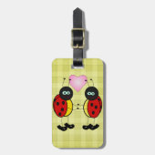 Lovebugs Picnic Gepäckanhänger (Vorderseite vertikal)