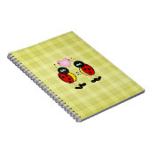 Lovebugs Picnic Notizblock (Rechte Seite)