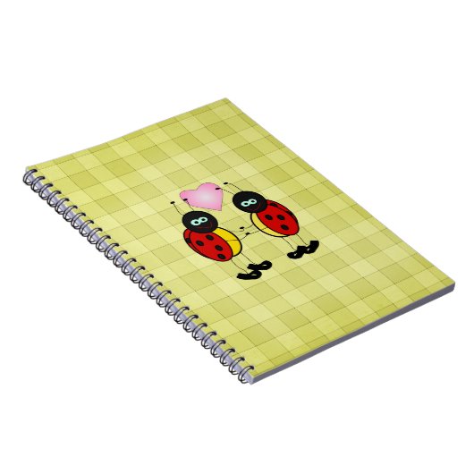 Lovebugs Picnic Notizblock (Rechte Seite)