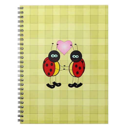 Lovebugs Picnic Notizblock (Vorderseite)