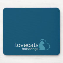 loveccis hotfedern blue mouse pad