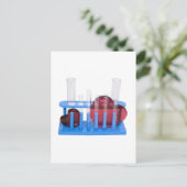 LoveChemie071209 Postkarte (Stehend Vorderseite)