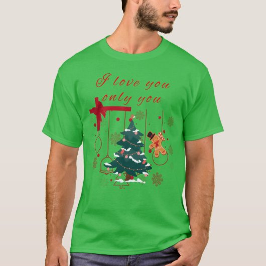 LoveChristmas Girl T-Shirt (Vorderseite)