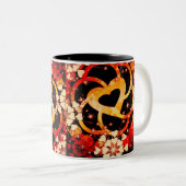 LoveCircler Tasse/Trinkbehälter Zweifarbige Tasse (VorderseiteRechts)