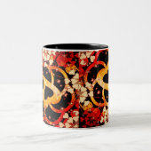 LoveCircler Tasse/Trinkbehälter Zweifarbige Tasse (Mittel)