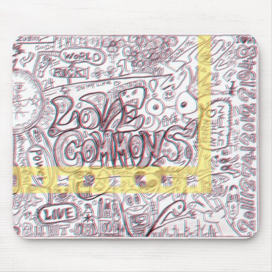 LOVECOMMONS　マウスパッド MOUSEPAD (Vorne)