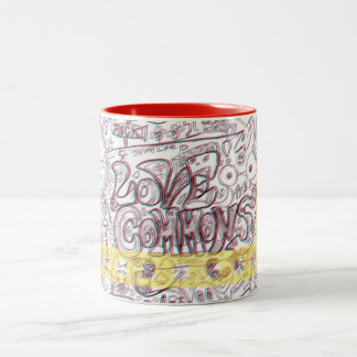 LOVECOMMONS　マグ ZWEIFARBIGE TASSE