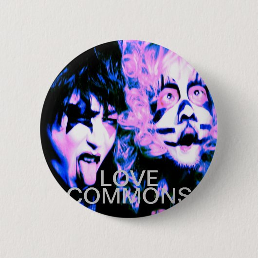 LOVECOMMONS Knopf Button (Vorderseite)