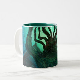 Lovecraft Cthulhu Mythos Wickelrock-Kunst Zweifarbige Tasse