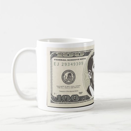 Lovecraft Dollar Kaffeetasse (Links)