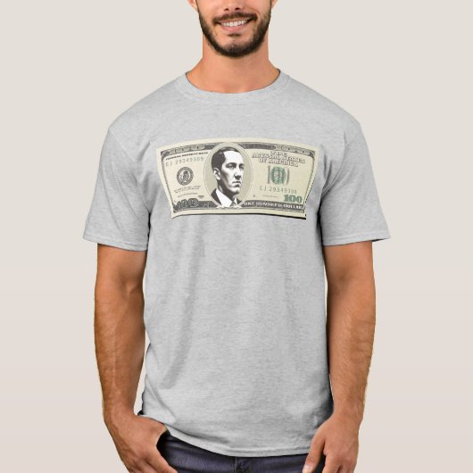 Lovecraft Dollar T-Shirt (Vorderseite)