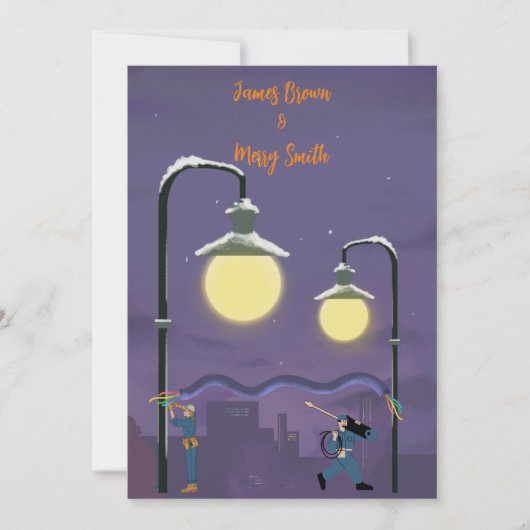 Lovecraft Highlights Einladung (Vorderseite)