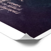 Lovecraft Lore of Ocean Painting Calligraphy Poster (Ecke)