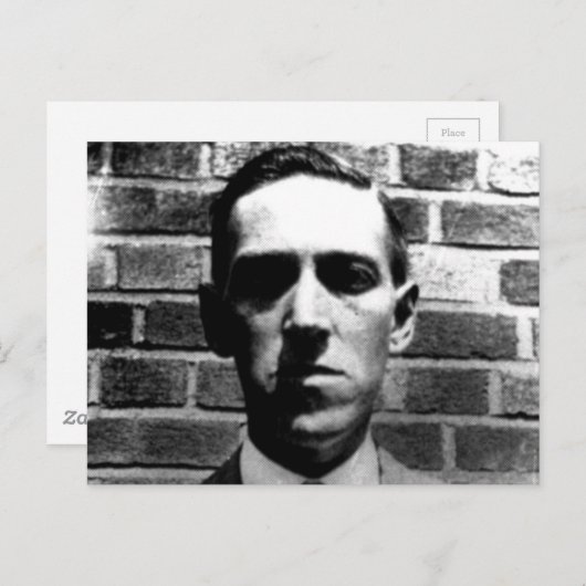 Lovecraft Postkarte (Vorne/Hinten)