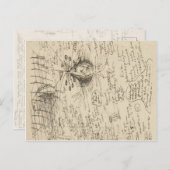 Lovecraft Postkarte (Vorne/Hinten)