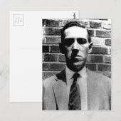 Lovecraft Postkarte (Vorne/Hinten)