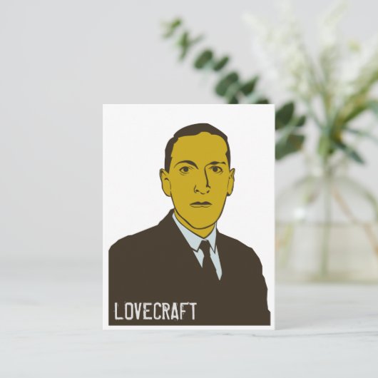 Lovecraft Postkarte (Stehend Vorderseite)
