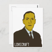 Lovecraft Postkarte (Vorne/Hinten)