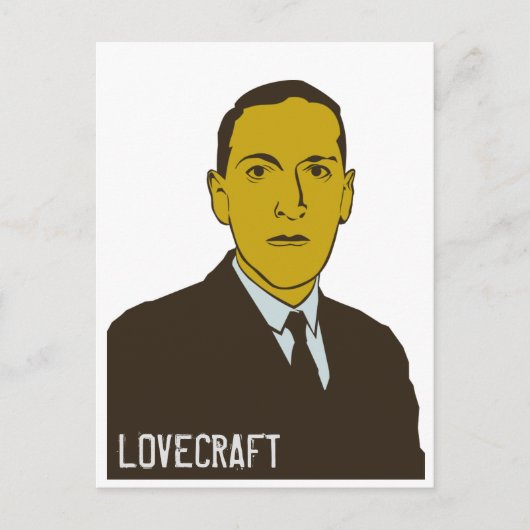 Lovecraft Postkarte (Vorderseite)