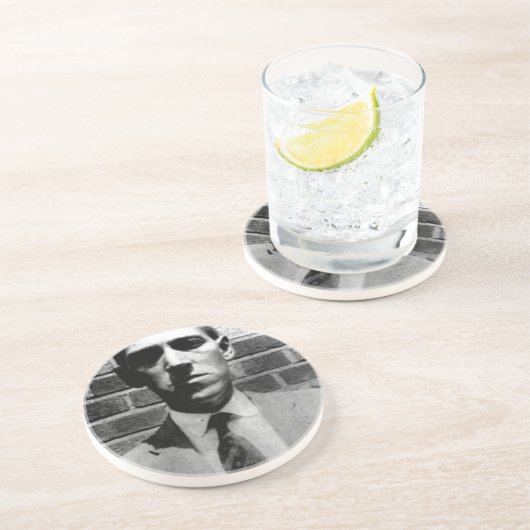 Lovecraft Sandstein Untersetzer (Seite)