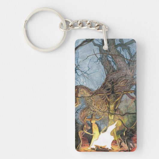 Lovecraft-Schlüsselanhänger Schlüsselanhänger (Vorderseite)