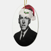 Lovecraft Weihnachten Keramik Ornament (Links)