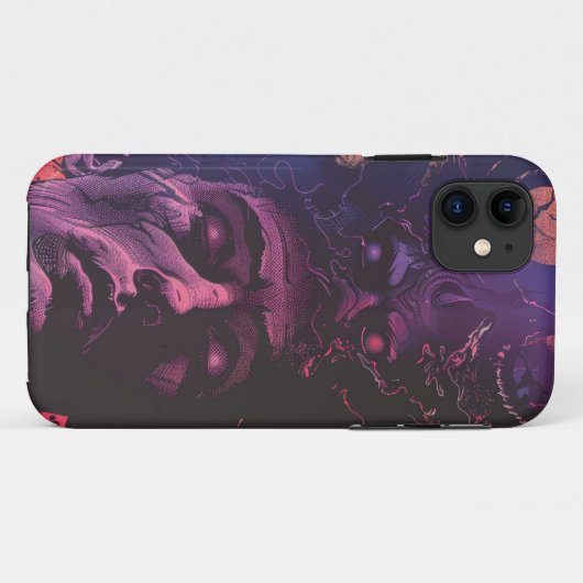 Lovecraftian Dark Fantasy Case-Mate iPhone Hülle (Rückseite (Horizontal))