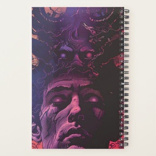 Lovecraftian Dark Fantasy Planer (Rückseite)