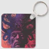 Lovecraftian Dark Fantasy Schlüsselanhänger (Rückseite)