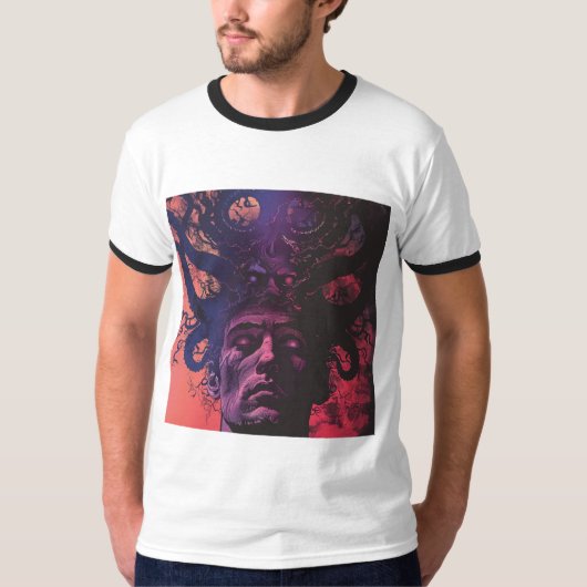Lovecraftian Dark Fantasy T - Shirt (Vorderseite)