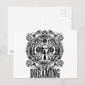 Lovecraftian Dreams Postkarte (Vorne/Hinten)