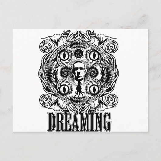 Lovecraftian Dreams Postkarte (Vorderseite)