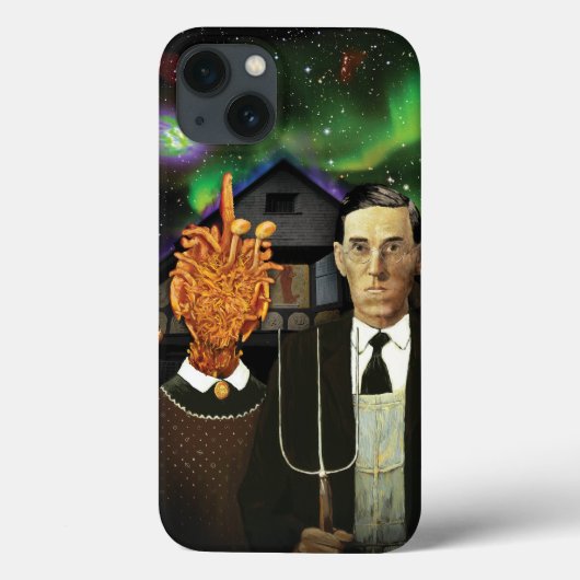 Lovecraftian gotischer iPad Luftkasten Case-Mate iPhone Hülle (Rückseite)