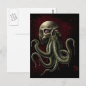 Lovecraftian Horror Postkarte (Vorne/Hinten)