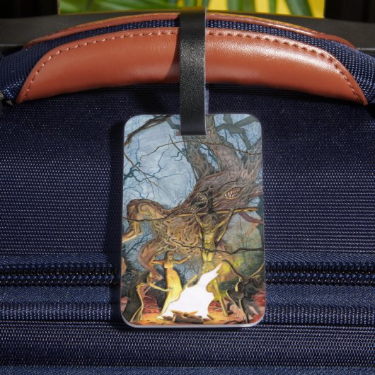 Lovecraftian Luggage Tags Gepäckanhänger (Rückseite Insitu 4)